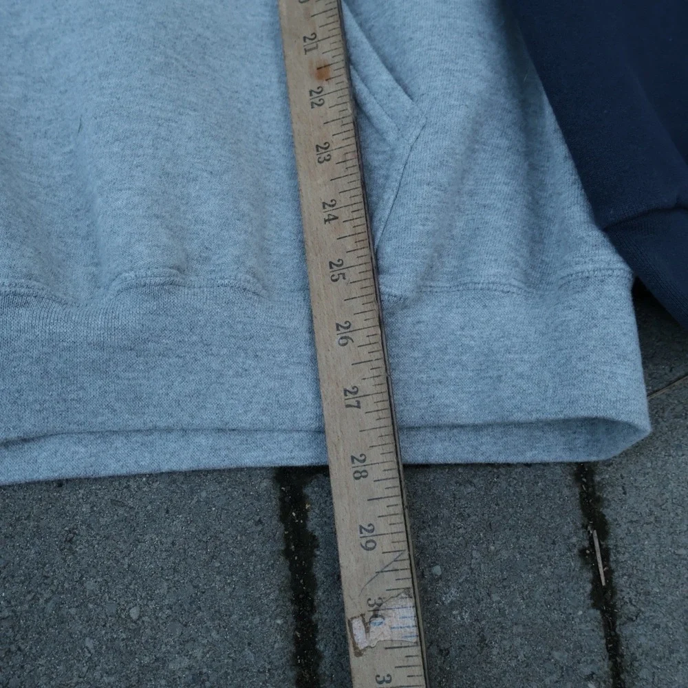 Vtg Nike Hoodie Spell Out Pullover Sweatshirt Made In USA 90s XL Center Swoosh